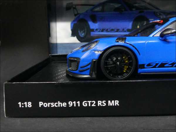 1:18 Porsche 911 [991.2] GT2 RS MR Manthey Racing blau- schwarz Collector Edition